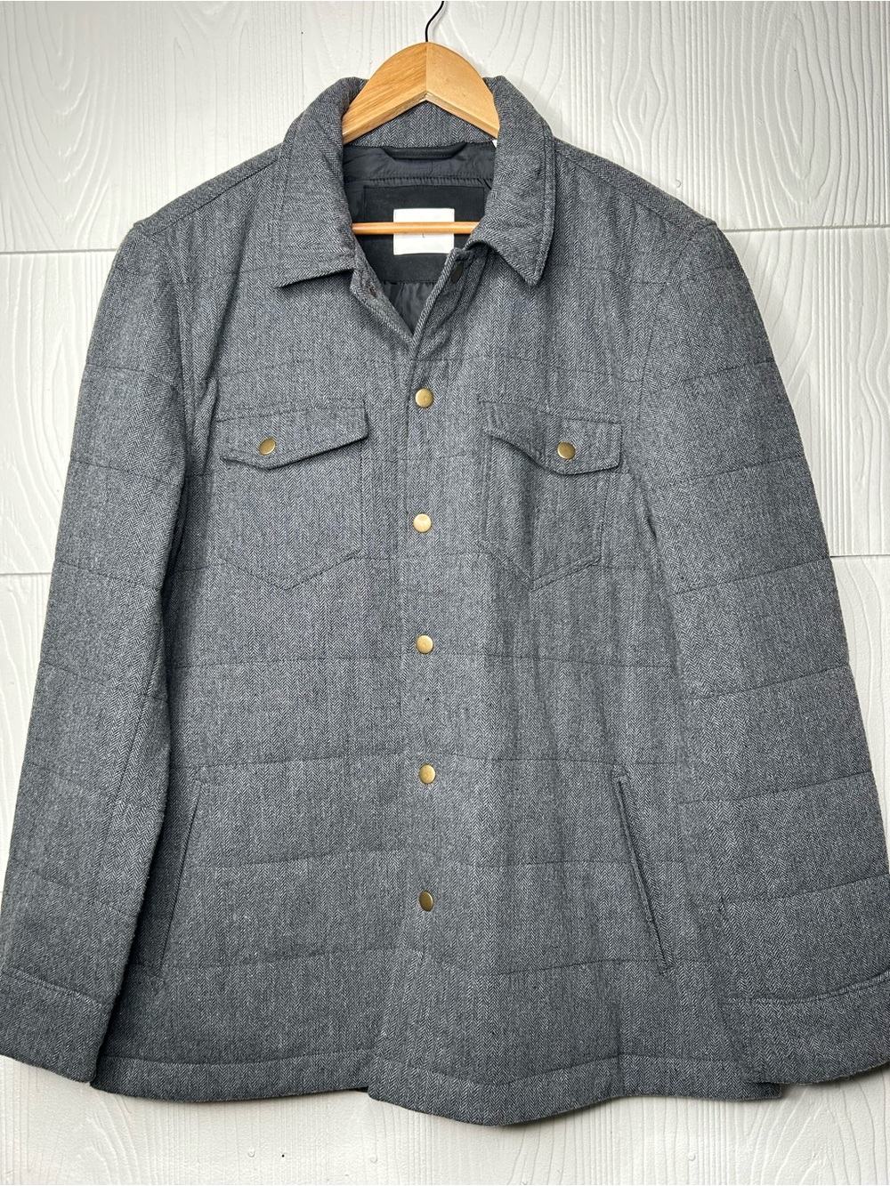 Billy Reid jacket Color Grey.